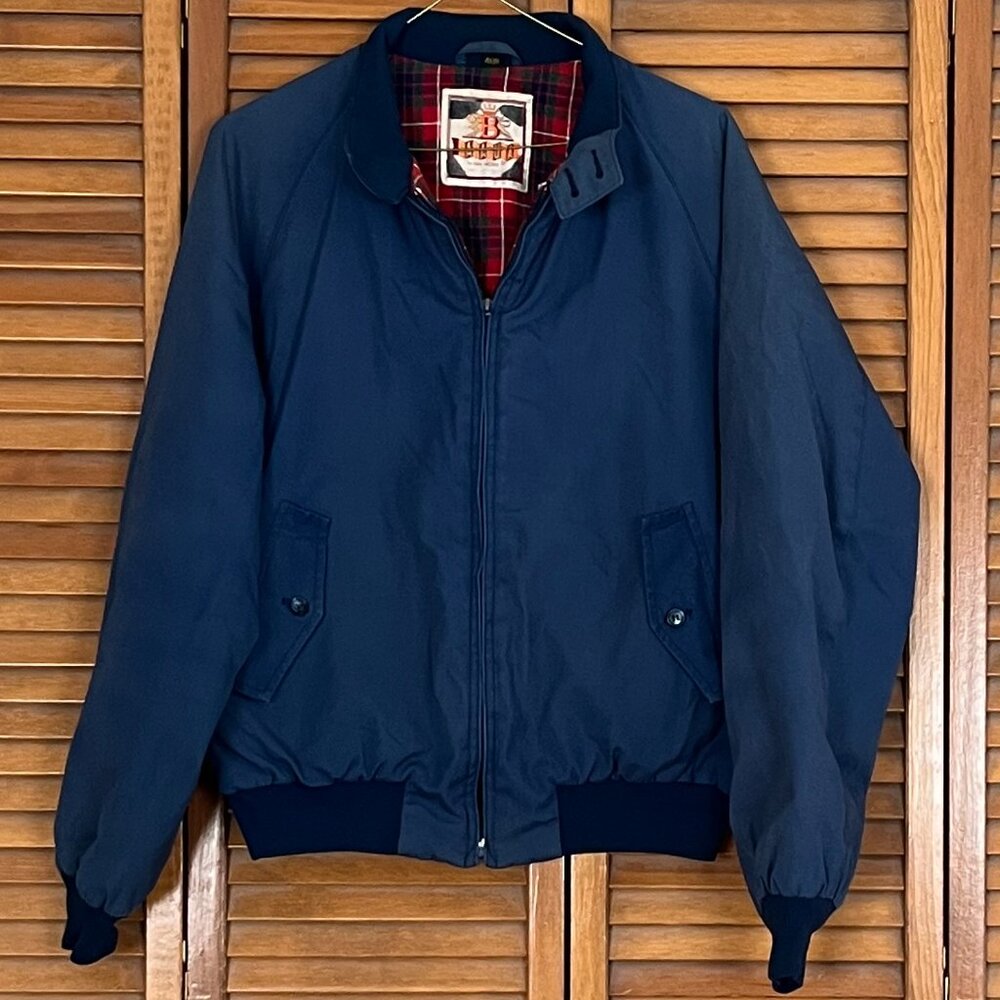Baracuta Jacket VINTAGE  Navy blue insulated lining